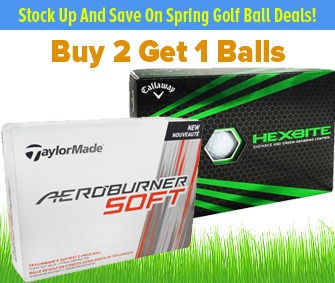 Buy 2 Get 1 Golf Balls